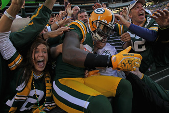 Packer Fans Celebrate