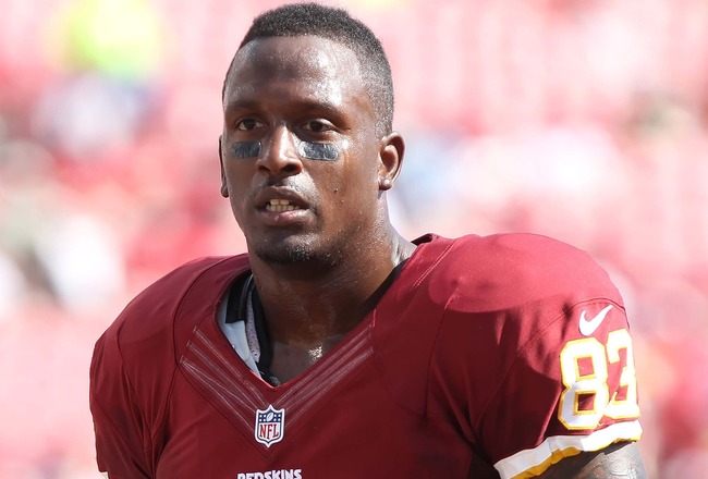 Redskins tigh end Fred Davis