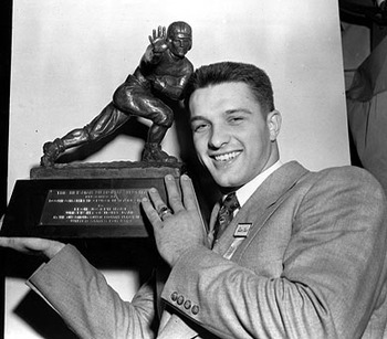 leon hart espn heisman ap via 1949 notre dame 1950