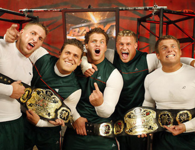 Note: only one of these guys went on to have a career (from WWE.com)