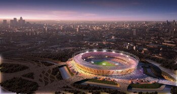 LONDON, UNITED KINGDOM - NOVEMBER 7:  In this handout illustration provided by the Olympic Delivery Authority (ODA), A CGI rendering of the GBP500m 80,000 seat Olympic stadium is unveiled, on November 7, 2007 in London, England. Work on the London 2012 sh