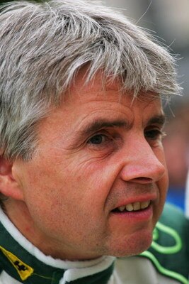 LE MANS, FRANCE - JUNE 12:  Paul Drayson of Great Britain and Drayson Racing is seen at the drivers parade during previews for the 77th running of the Le Mans 24 Hour race on June 12, 2009 in Le Mans, France.  (Photo by Ker Robertson/Getty Images)