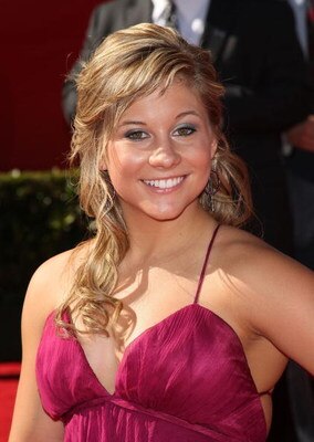 LOS ANGELES, CA - JULY 15:  Olympic gymnast Shawn Johnson arrives at the 2009 ESPY Awards held at Nokia Theatre LA Live on July 15, 2009 in Los Angeles, California. The 17th annual ESPYs will air on Sunday, July 19 at 9PM ET on ESPN.  (Photo by Jason Merr