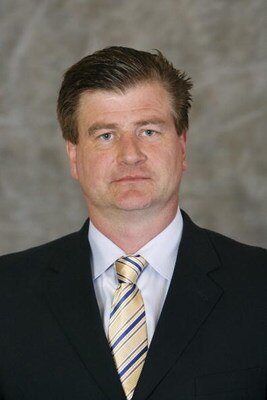 BOSTON - 2007:  Jim Benning of the Boston Bruins poses for his 2007 NHL headshot at photo day in Boston, Massachusetts. (Photo by Getty Images)
