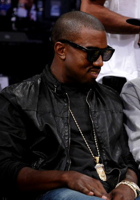 LOS ANGELES, CA - JUNE 4: Rapper Kanye West attends game one of the NBA Finals between the Los Angeles Lakers and the Orlando Magic at Staples Center on June 4, 2009 in Los Angeles, California. (Photo by Noel Vasquez/Getty Images)