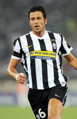 ROME - SEPTEMBER 12:  Fabio Grosso of FC Juventus   during the Serie A match between SS Lazio v FC Juventus at Stadio Olimpico on September 12, 2009 in Rome, Italy.  (Photo by Giuseppe Bellini/Getty Images)