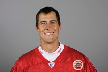 KANSAS CITY, MO - 2009:  Matt Cassel of the Kansas City Chiefs poses for his 2009 NFL headshot at photo day in Kansas City, Missouri.  (Photo by NFL Photos)      