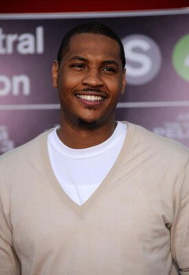 WESTWOOD, CA - JUNE 04: Basketball player Carmelo Anthony  arrives at the Premiere Of Columbia Pictures' 'The Taking Of Pelham 1 2 3'  at the  Mann Village Theatre on June 4, 2009 in Westwood, California.  (Photo by Frazer Harrison/Getty Images)