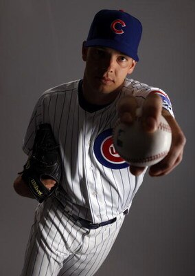 MESA, AZ - FEBRUARY 25: Rich Hill #53 of the Chicago Cubs poses for a photo during Spring Training Photo Day on February 25, 2008 in Mesa, Arizona.  (Photo by Chris Graythen/Getty Images)