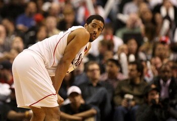 PHILADELPHIA - APRIL 30:  Andre Miller #7 of the Philadelphia 76ers looks to the bench against the Orlando Magic during Game Six of the Eastern Conference Quarterfinals at Wachovia Center on April 30, 2009 in Philadelphia, Pennsylvania. NOTE TO USER: User