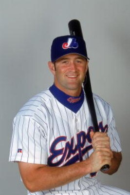 27 Feb 2001: Brian Schneider #39 of the Montreal Expos poses for a studio portrait during Spring Training at Roger Dean Stadium in Jupiter, Florida.Mandatory Credit: Ezra Shaw  /Allsport