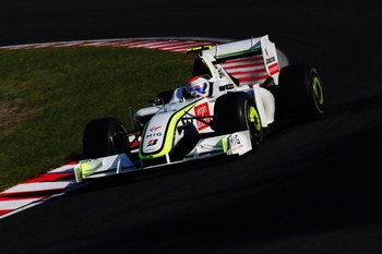 SUZUKA, JAPAN - OCTOBER 04:  Rubens Barrichello of Brazil and Brawn GP drives during the Japanese Formula One Grand Prix at Suzuka Circuit on October 4, 2009 in Suzuka, Japan.  (Photo by Mark Thompson/Getty Images)