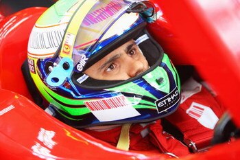 BUDAPEST, HUNGARY - JULY 25:  Felipe Massa of Brazil and Ferrari prepares to drive during the final practice session prior to qualifying for the Hungarian Formula One Grand Prix at the Hungaroring on July 25, 2009 in Budapest, Hungary.  (Photo by Mark Tho