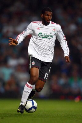 LONDON, ENGLAND - SEPTEMBER 19:  Ryan Babel of Liverpool in action during the Barclays Premier League match between West Ham United and Liverpool at Upton Park on September 19, 2009 in London, England.  (Photo by Jamie McDonald/Getty Images)