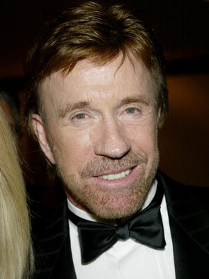 BEVERLY HILLS - NOVEMBER 8: Actor Chuck Norris attends the Los Angeles Police Department Protective League's Eagle & Badge Foundation and the Tichi Wilkerson Kassel Parkinson's Foundation Gala on November 8, 2002 in Beverly Hills, California. The event