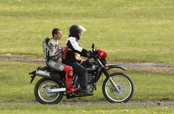 PHILLIP ISLAND, AUSTRALIA - OCTOBER 18: Jorge Lorenzo of Spain rider of the #99 Fiat Yamaha Team Yamaha returns to the pits after crashing out during the Australian MotoGP, which is round 15 of the MotoGP World Championship, at Phillip Island Grand Prix C