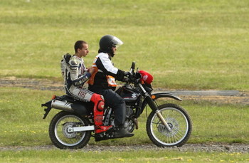 PHILLIP ISLAND, AUSTRALIA - OCTOBER 18: Jorge Lorenzo of Spain rider of the #99 Fiat Yamaha Team Yamaha returns to the pits after crashing out during the Australian MotoGP, which is round 15 of the MotoGP World Championship, at Phillip Island Grand Prix C