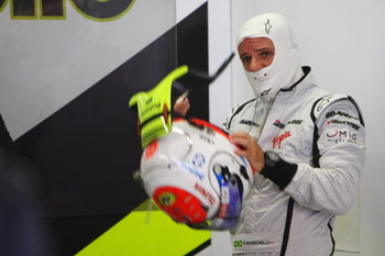 SAO PAULO, BRAZIL - OCTOBER 18: Rubens Barrichello of Brazil and Brawn GP prepares to drive during the Brazilian Formula One Grand Prix at the Interlagos Circuit on October 18, 2009 in Sao Paulo, Brazil. (Photo by Mark Thompson/Getty Images)