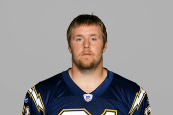 SAN DIEGO - 2006: Jimmy Martin of the San Diego Chargers poses for his 2006 NFL headshot at photo day in San Diego, California. (Photo by Getty Images)