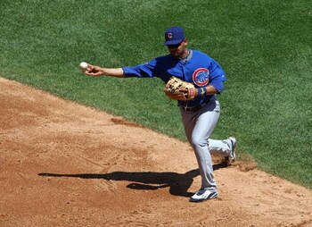 CHICAGO - JUNE 28: Andres Blanco #13 of the Chicago Cubs throws the ball to first base against the Chicago White Sox on June 28, 2009 at U.S. Cellular Field in Chicago, Illinois. The White Sox defeated the Cubs 6-0. (Photo by Jonathan Daniel/Getty Images)