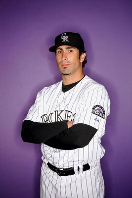 TUCSON, AZ - FEBRUARY 26:  Ryan Spilborghs of the Colorado Rockies poses for a portrait during Colorado Rockies Photo Day at Hi Corbett Field on February 26, 2007 in Tucson, Arizona.  (Photo by Jeff Gross/Getty Images)