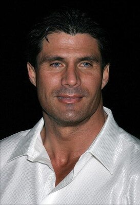 WEST HOLLYWOOD, CA - JANUARY 26:  Former Major League Baseball player Jose Canseco poses at the launch party for Escada's newest scent, 'Pacific Paradise', at the Lobby on January 26, 2006 in West Hollywood, California. (Photo by David Livingston/Getty Im
