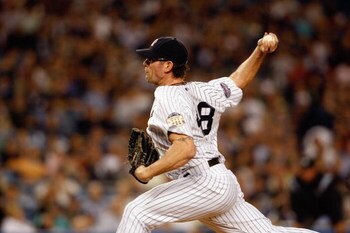 BRONX, NY - MAY 6:  Kyle Farnsworth #48 of the New York Yankees pitches against the Cleveland Indians on May 6, 2008 at Yankee Stadium in the Bronx borough of New York City. (Photo by Nick Laham/Getty Images)