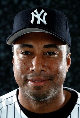TAMPA, FL - FEBRUARY 24:  Bernie Williams of the Yankees poses for a portrait during the New York Yankees Photo Day at Legends Field on February 24, 2006 in Tampa, Florida.  (Photo by Nick Laham/Getty Images)