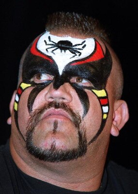 27 Jun 2000:  ''Animal'' of ''The Road Warriors'' at the WCW Super Stars of Wrestling press conference at Darling Harbour, Sydney, Australia. Mandatory Credit: Matt Turner/ALLSPORT
