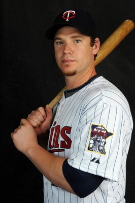FORT MYERS, FLORIDA - FEBRUARY 23: Joe Crede #24 of the Minnesota Twins poses during photo day at the Twins spring training complex February 23, 2008 in Fort Myers, Florida. (Photo by Rob Tringali/Getty Images)