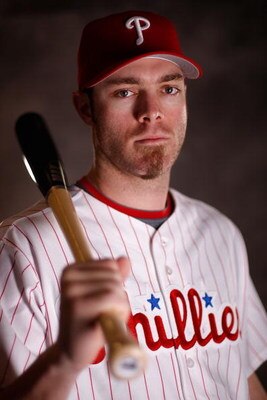 CLEARWATER, FL - FEBRUARY 20:  Jayson Werth #28 of the Philadelphia Phillies poses for a photo during Spring Training Photo day on February 20, 2009 at Bright House Networks Field in Clearwater, Florida.  (Photo by Chris Graythen/Getty Images)