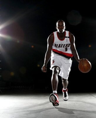 PORTLAND, OR - SEPTEMBER 29:  Martell Webster #8 of the Portland Trail Blazers poses for a portrait during Media Day for the Portland Trail Blazers at the Rose Garden on September 29, 2008 in Portland, Oregon.  NOTE TO USER: User expressly acknowledges an
