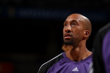 MILWAUKEE - JANUARY 22:  Brian Skinner #54 of the Phoenix Suns looks on during warmups against the Milwaukee Bucks at the Bradley Center on January 22, 2008 in Milwaukee, Wisconsin. The Suns won 114-105. NOTE TO USER: User expressly acknowledges and agree