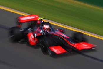 MELBOURNE, AUSTRALIA - MARCH 27:  Heikki Kovalainen of Finland and McLaren Mercedes drives during practice for the Australian Formula One Grand Prix at the Albert Park Circuit on March 27, 2009 in Melbourne, Australia.  (Photo by Mark Thompson/Getty Image