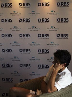 HONG KONG, CHINA - SEPTEMBER 26:  Mark Webber, driver for the RBS sponsored WilliamsF1 team poses on September 26, 2006 in Hong Kong, China. Webber ventured into Victoria Harbour to learn to sail on Neil Pryde's award-winning ship Hi-Fi, twice the winner 