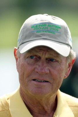 WEST PALM BEACH, FL - MARCH 23:  Jack Nicklaus of the USA during the Els For Autism Pro-Am on the Champion Course at the PGA National Golf Club on March 23, 2009 in West Palm Beach, Florida  (Photo by David Cannon/Getty Images)
