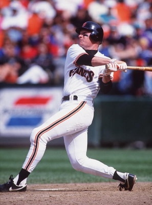 2 May 1993: SAN FRANCISCO GIANTS THIRDBASEMAN MATT WILLIAMS BATS AGAINST THE EXPOS AT CANDLESTICK PARK.