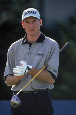 6 Jan 2002:  Portrait of Jim Furyk during the Mercedes Championship at the Plantation Course in Kapalua, Hawaii.Mandatory Credit:  Jon Ferrey /Getty Images