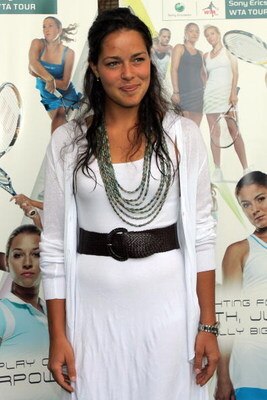 KEY BISCAYNE, FL - MARCH 26:  Ana Ivanovic arrives for the 2008 Sony Ericsson WTA Tour Player Awards during day four of the Sony Ericsson Open at the Crandon Park Tennis Center on March 26, 2009 in Key Biscayne, Florida.  (Photo by Matthew Stockman/Getty 