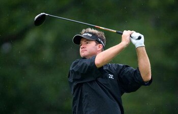 OAKVILLE, ON - JULY 24:  Brian Gay makes a tee shot during the first round of the Canadian Open at the Glen Abbey Golf Club on July 24, 2008 in Oakville, Ontario.  (Photo by Robert Laberge/Getty Images)