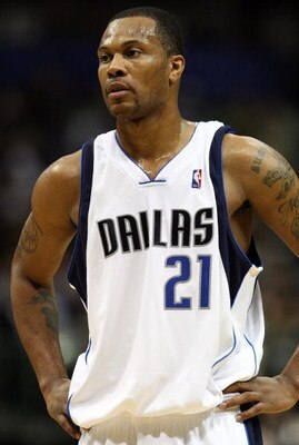 DALLAS - JANUARY 28:  Antoine Wright #21 of the Dallas Mavericks during play against the Golden State Warriors on January 28, 2008 at American Airlines Center in Dallas, Texas.  NOTE TO USER: User expressly acknowledges and agrees that, by downloading and