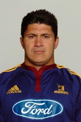 NEW ZEALAND - DECEMBER 30:  Carl Hoeft, Highlanders Super 12 Headshots 2005.  (Photo by Fotopress/Getty Images)