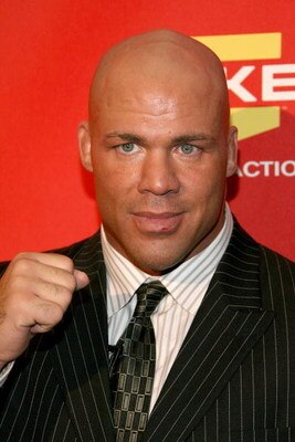 LAS VEGAS - DECEMBER 07:  Pro wrestler Kurt Angle arrives at Spike TV's 2007 'Video Game Awards' at the Mandalay Bay Events Center on December 7, 2007 in Las Vegas, Nevada.  (Photo by Frazer Harrison/Getty Images)