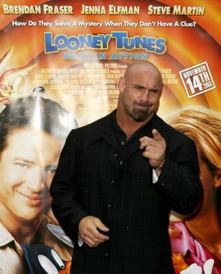 HOLLYWOOD, CA - NOVEMBER 9:  Wrestler/actor Bill Goldberg attends the world premiere of the film 'Looney Tunes: Back In Action' at Grauman's Chinese Theater in Hollywood, California November 9, 2003. The Warner Bros Production goes into wide release Novem
