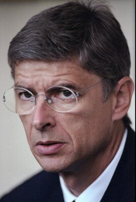 1997:  Portrait of Arsenal Manager Arsene Wenger. \ Mandatory Credit: Stu  Forster/Allsport
