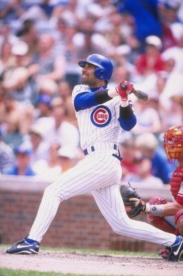 18 Jun 1998:   Jose Hernandez #18 of the Chicago Cubs in action during a game against the Philadelphia Phillies at Wrigley Field in Chicago, Illinois. The Cubs defeated the Phillies 12-5. Mandatory Credit: David Seelig  /Allsport