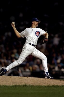 28 Sep 1998:  Pitcher Steve Trachsel #46 of the Chicago Cubs throws a pitch during a game against the San Francisco Giants at Wrigley Field in Chicago, Illinois. The Cubs defeated the Giants 5-3. Mandatory Credit: Jonathan Daniel  /Allsport