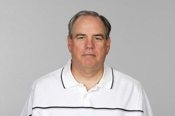 FOXBOROUGH, MA - 2008:  Dean Pees of the New England Patriots poses for his 2008 NFL headshot at photo day in Foxborough, Massachusetts.  (Photo by Getty Images)