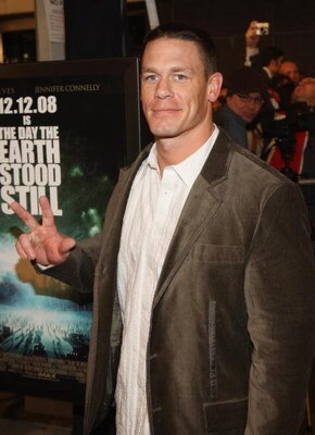 NEW YORK - DECEMBER 09:  Wrestler John Cena attends 'The Day The Earth Stood Still' Premiere at AMC Loews Lincoln Square on December 9, 2008 in New York City  (Photo by Stephen Lovekin/Getty Images for 20th Century Fox)