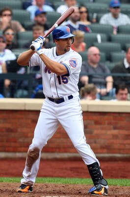 NEW YORK - MAY 09:  Carlos Beltran #15 of the New York Mets bats against the Pittsburgh Pirates on May 9, 2009 at Citi Field in the Flushing neighborhood of the Queens borough of New York City. The Mets defeated the Pirates 10-1.  (Photo by Jim McIsaac/Ge